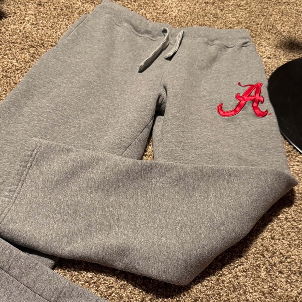 Alabama Crimson Tide cozy heavyweight gray sweatpants by e5 (M)